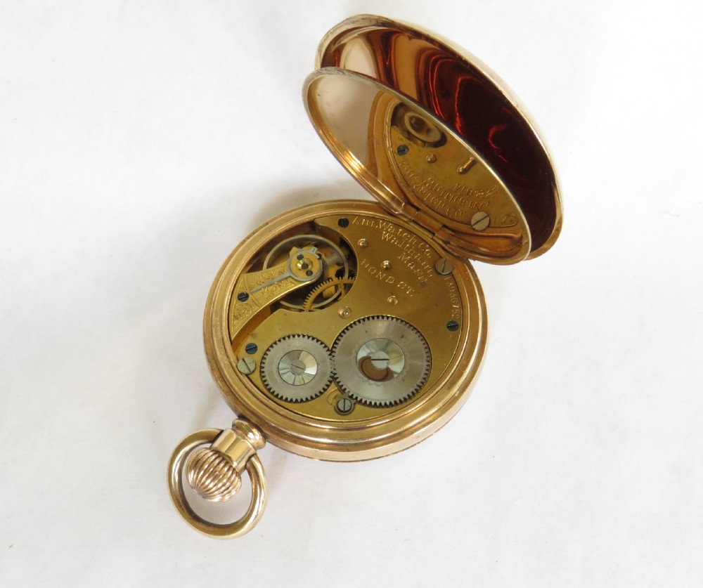 Antique Waltham Bond Street pocket watch, 1904 View II