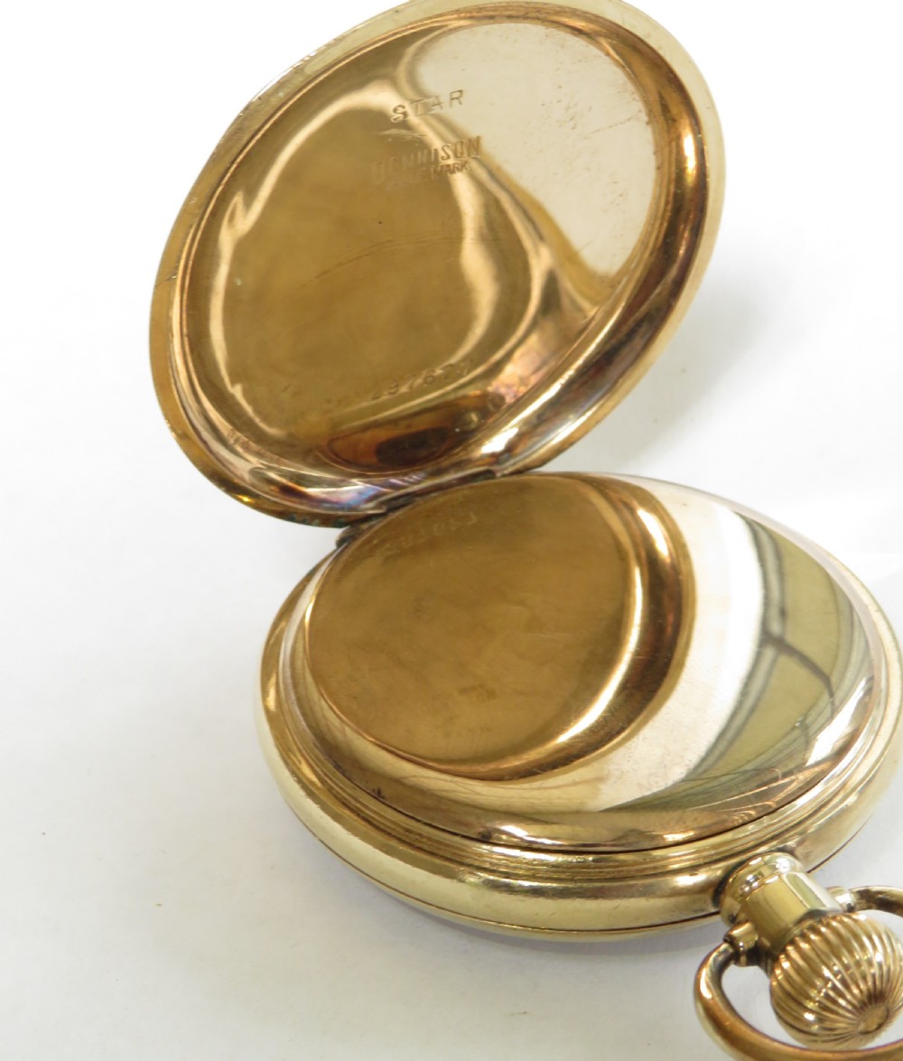 1920s Trojan pocket watch by Armand Jeanneret View IV