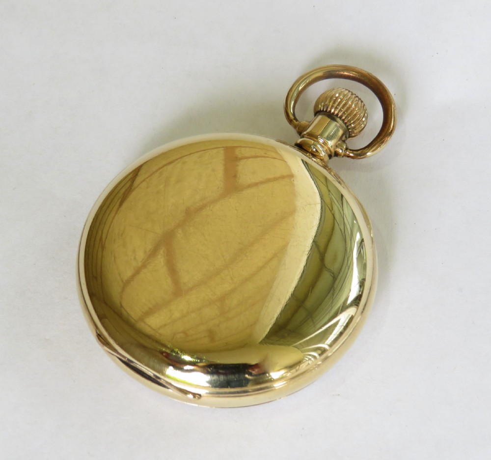 1920s Trojan pocket watch by Armand Jeanneret View V