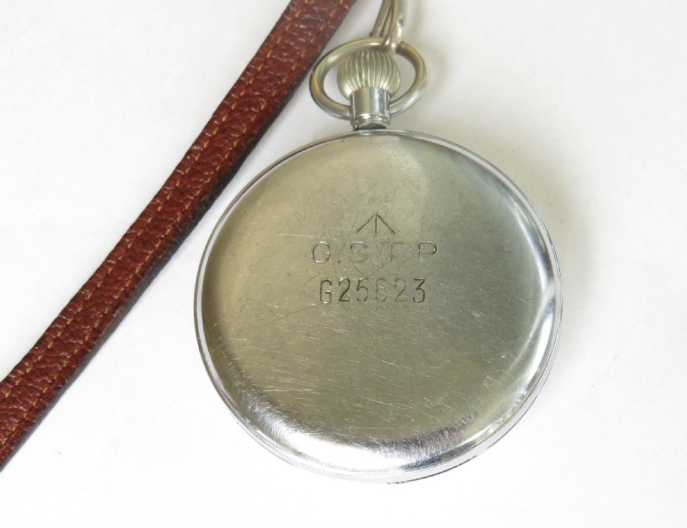 1940s Helvetia military pocket watch View III