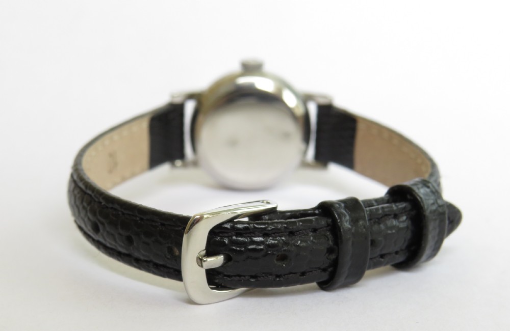 Ladies Omega Ladymatic wrist watch, 1963 View V
