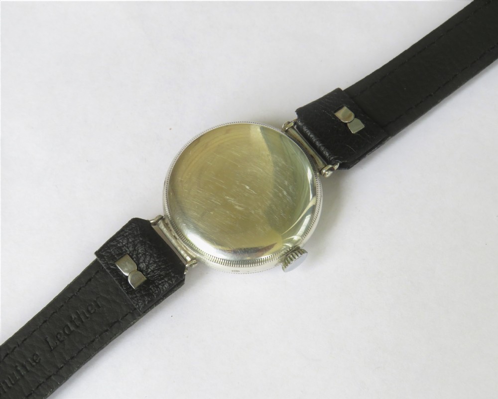 Gents 1933 silver Longines wrist watch View IV