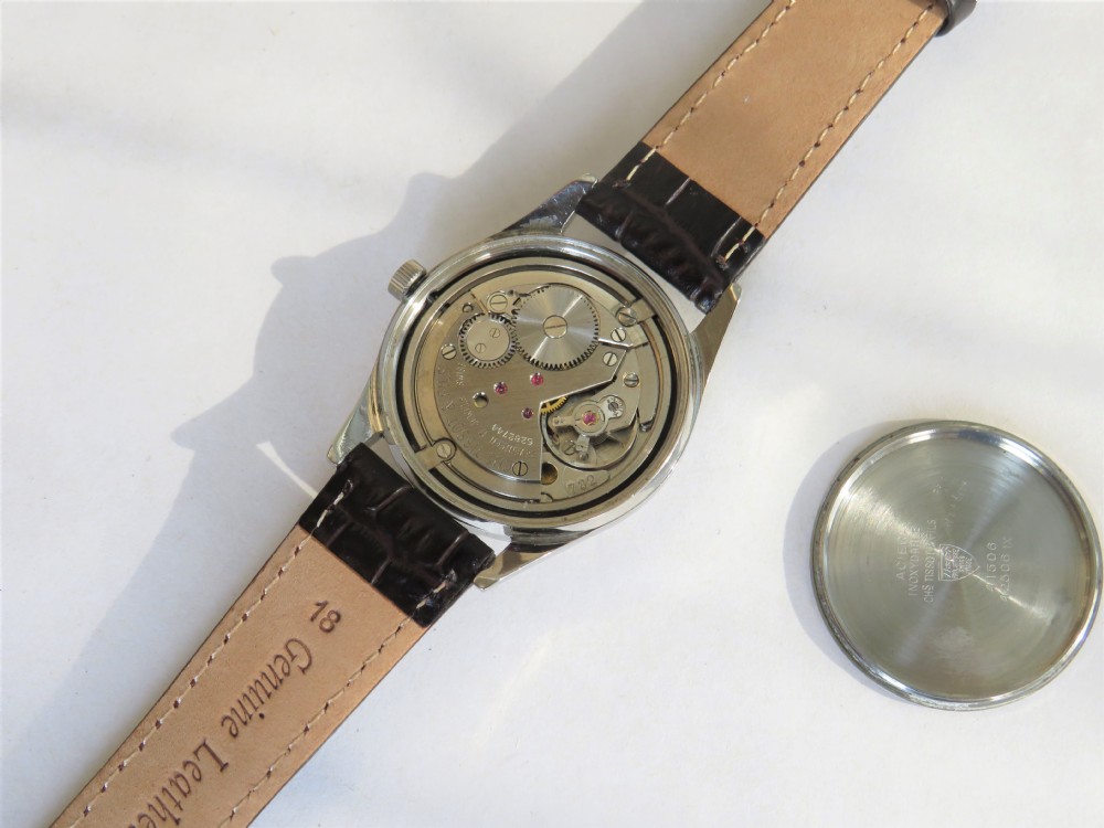 Gents 1963 Tissot Visodate Seastar wrist watch View V