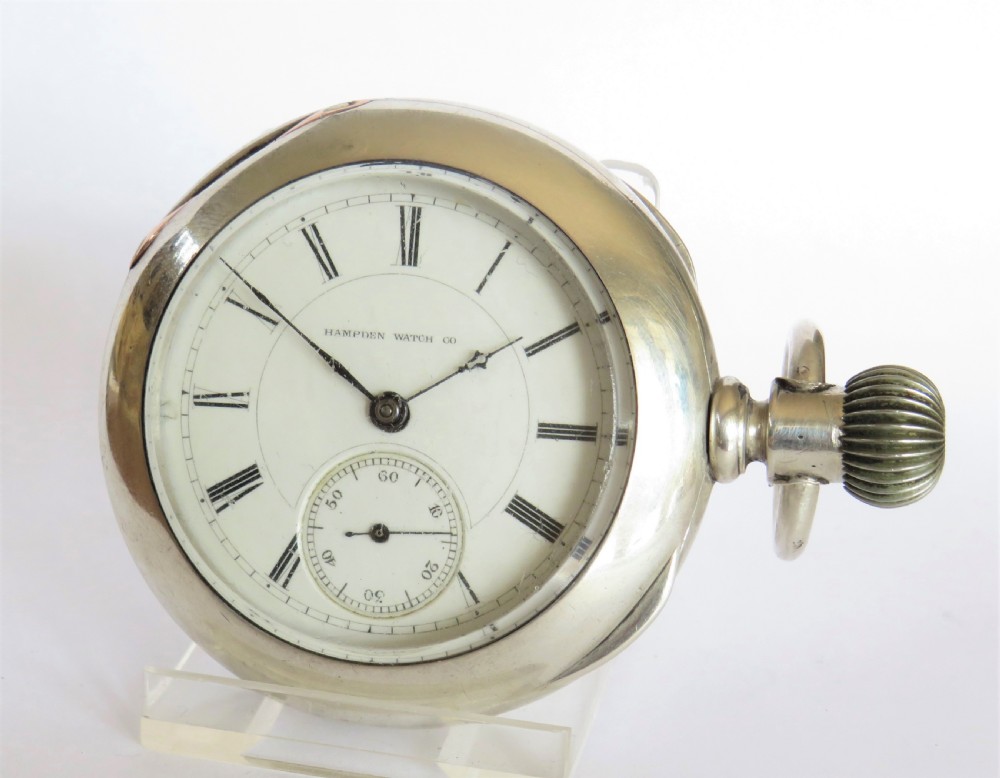 Antique Hampden Lafayette pocket watch, 1881