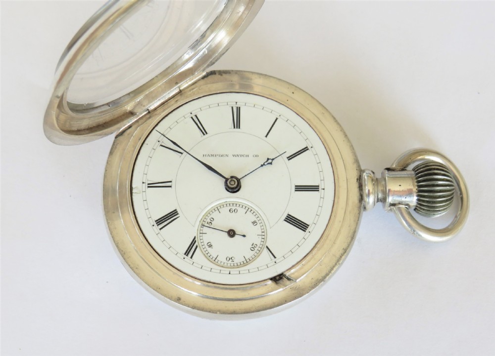 Antique Hampden Lafayette pocket watch, 1881 View II