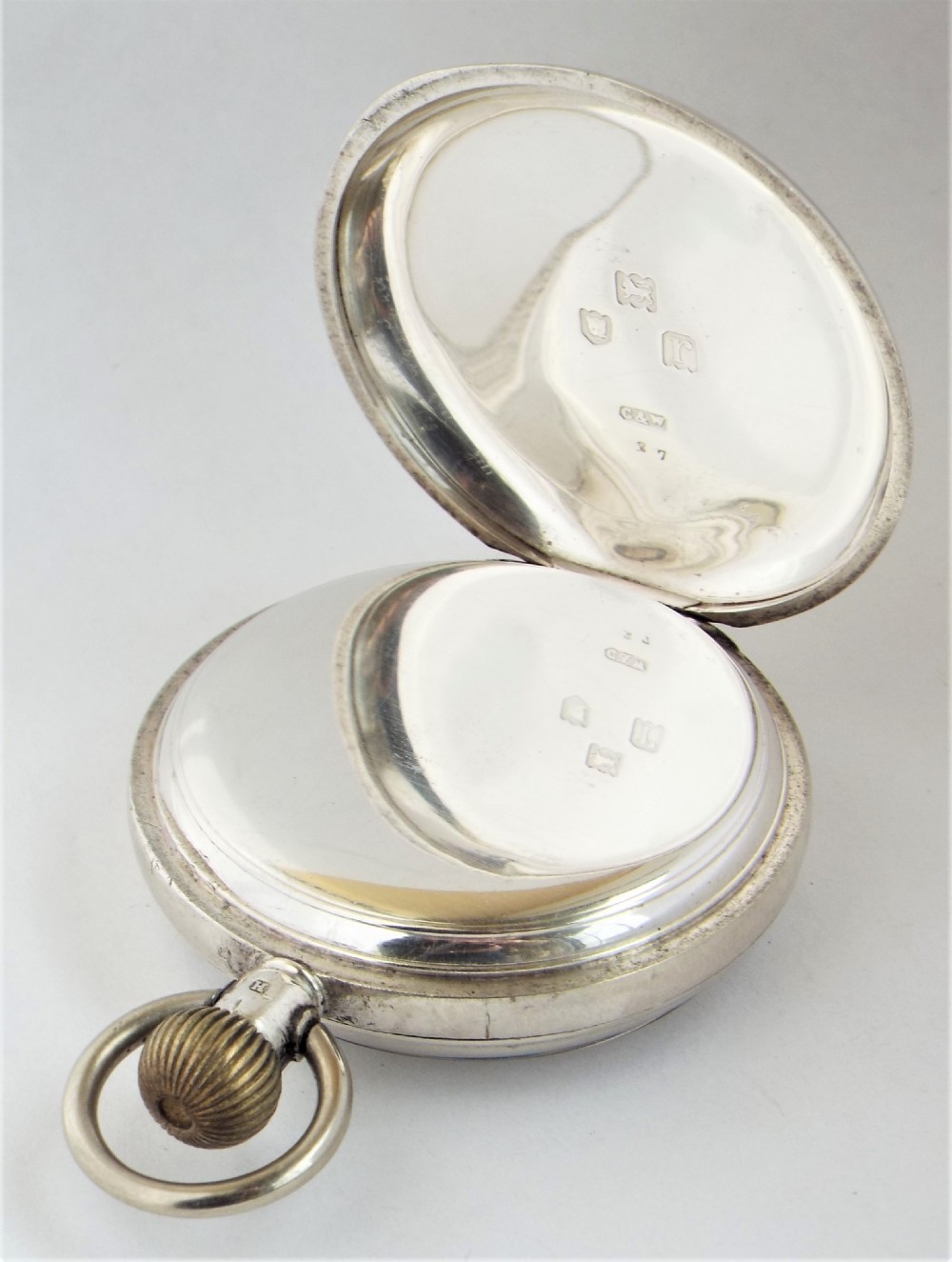1912 silver Coventry Astral pocket watch from H Williamson. View III