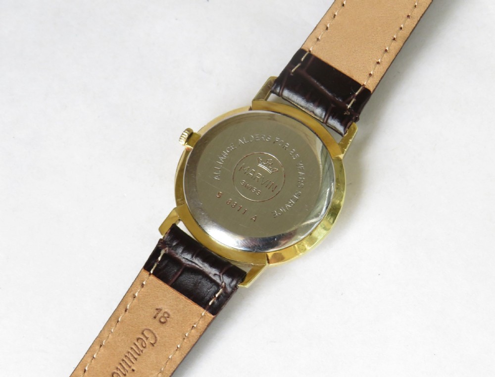 Gents 1960s Marvin wrist watch View III