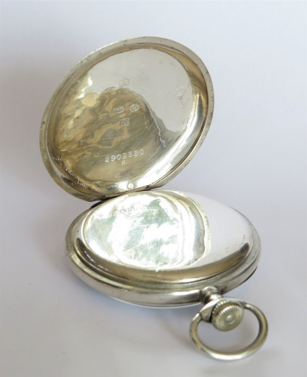 1913 Rands silver pocket watch from Rotherham & Sons View IV