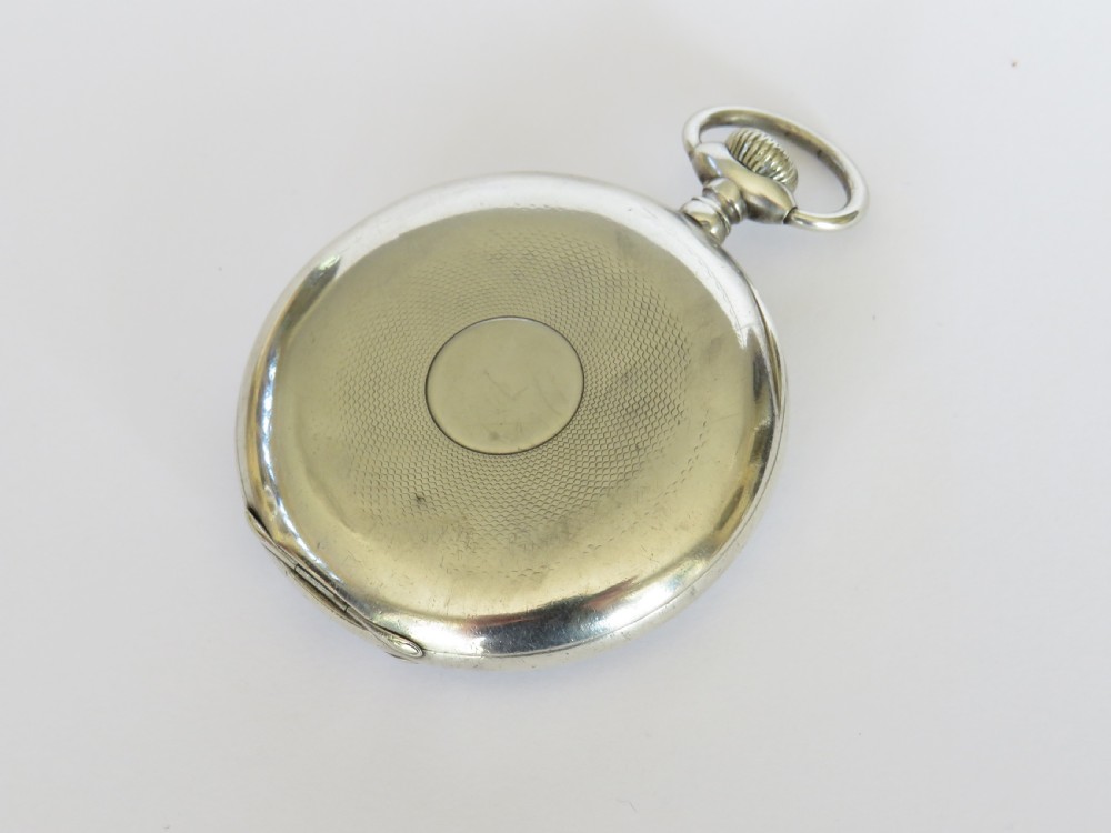 1913 Rands silver pocket watch from Rotherham & Sons View V