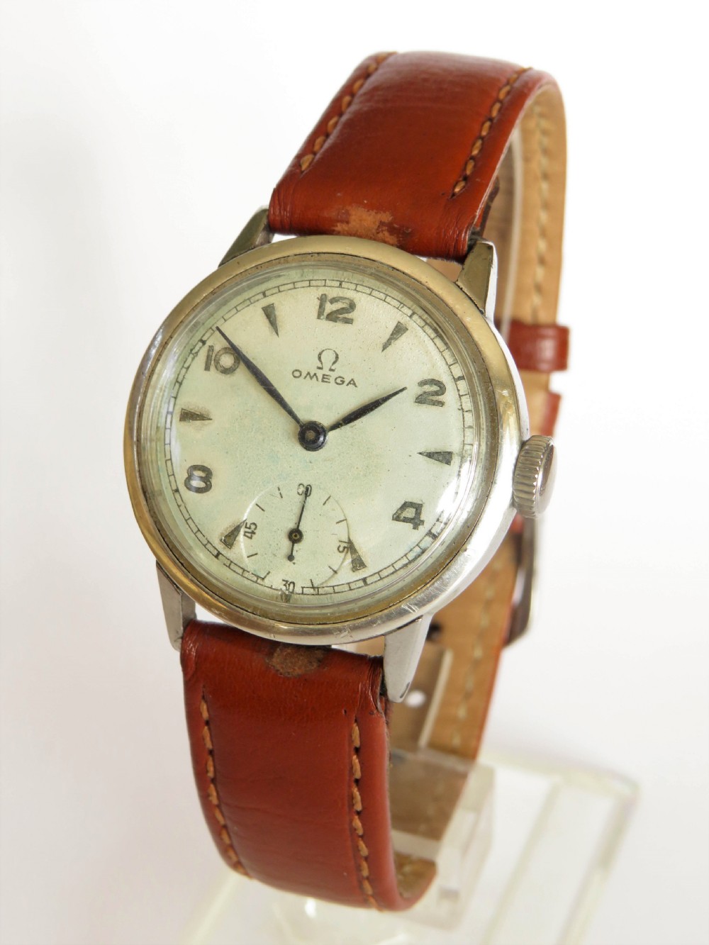Gents Omega 26.5 SOB wrist watch, c1940