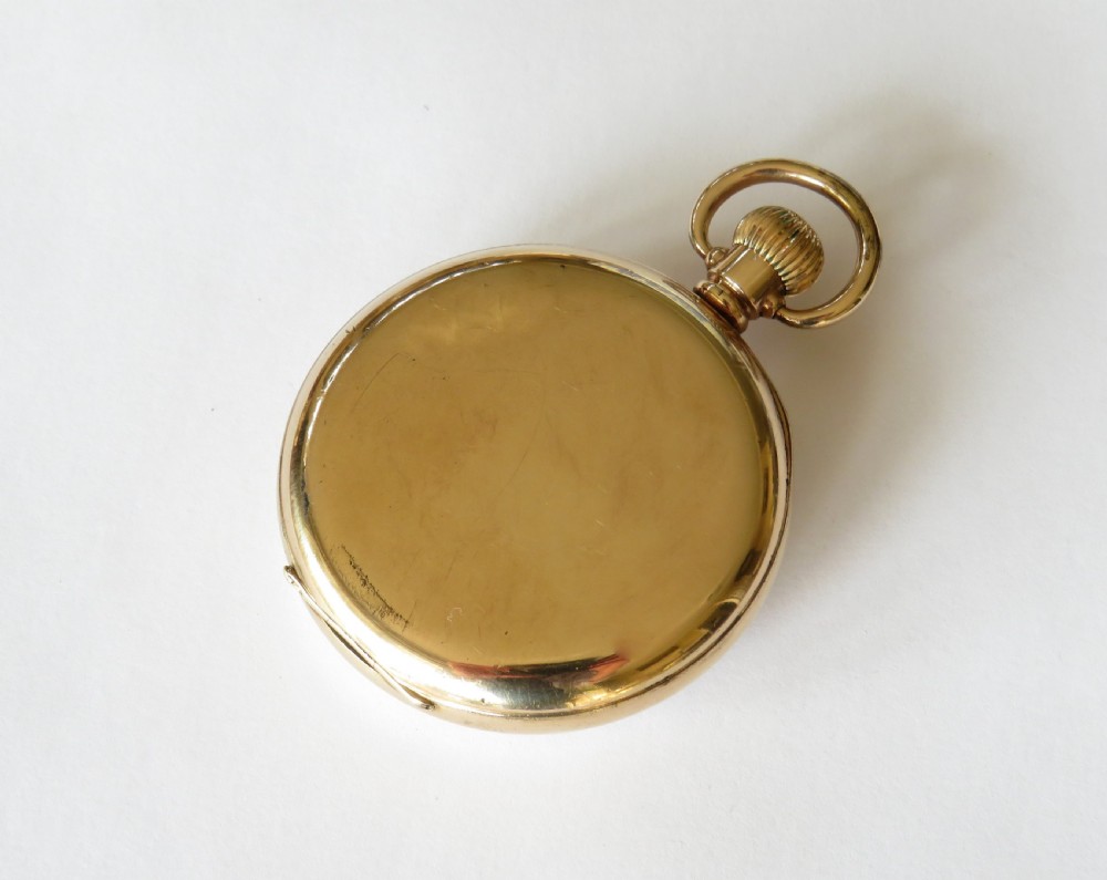 WW1 era Waltham Traveler pocket watch View V