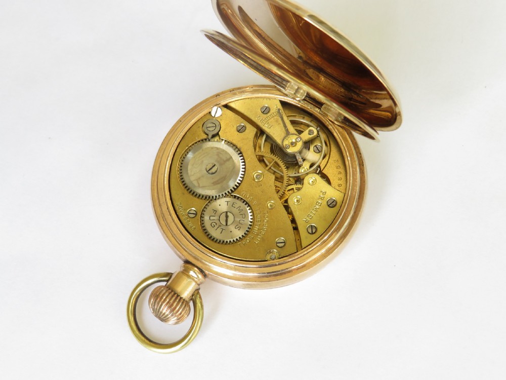 Thomas Russell Premier full hunter pocket watch View II