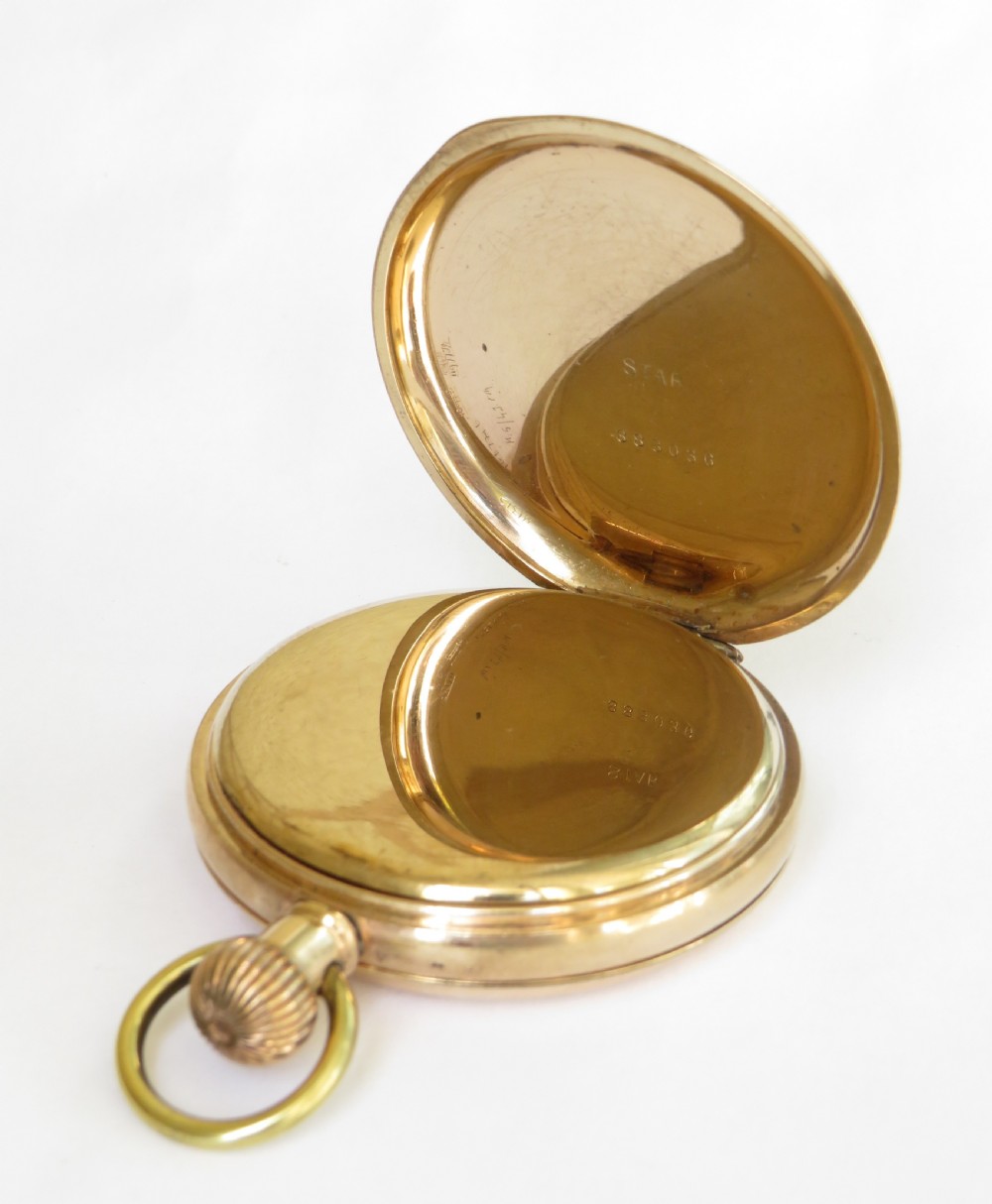 Thomas Russell Premier full hunter pocket watch View III