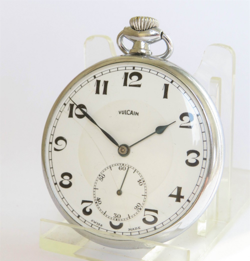 WW2 Vulcain Air Ministry Observer's pocket watch, 1940