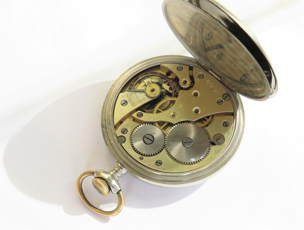 1920s Lanco pocket watch by Langendorf View II