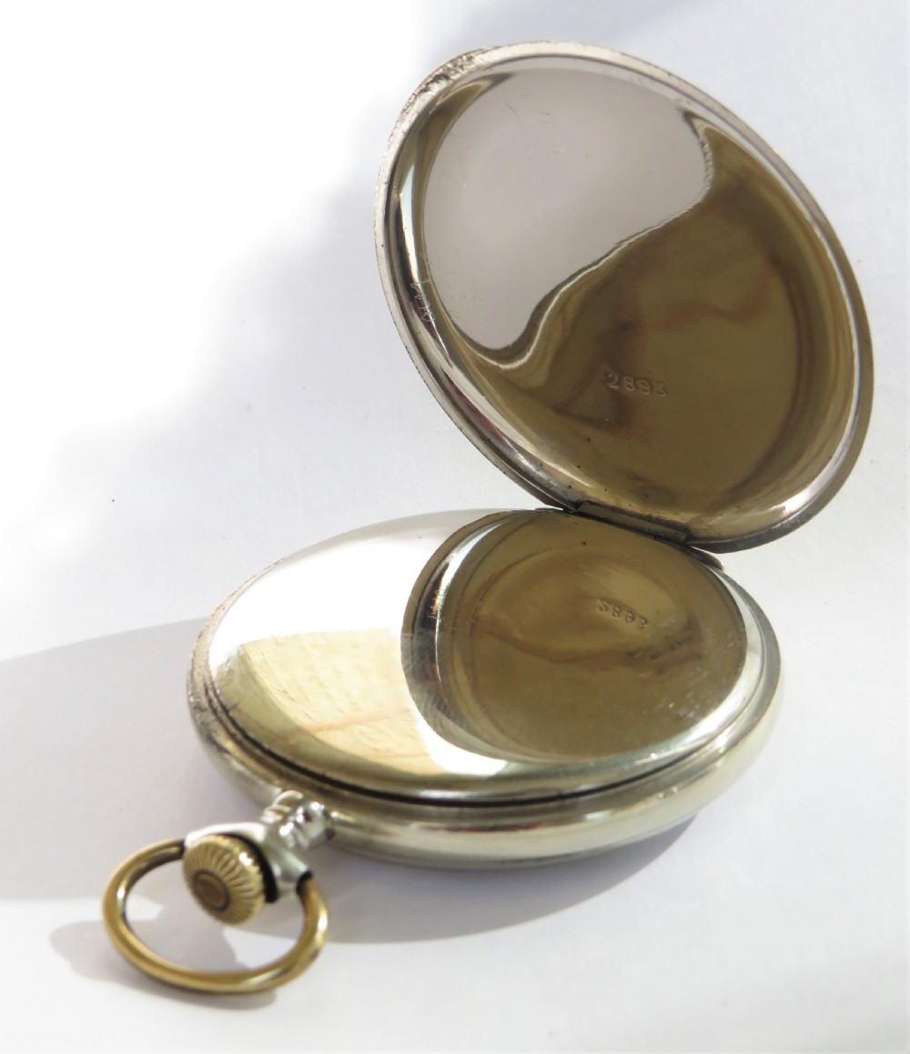 1920s Lanco pocket watch by Langendorf View III