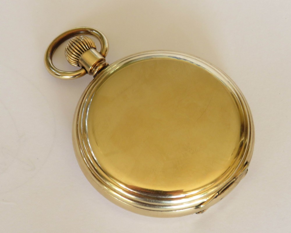 1917 Waltham full hunter pocket watch for Thomas Russell View IV