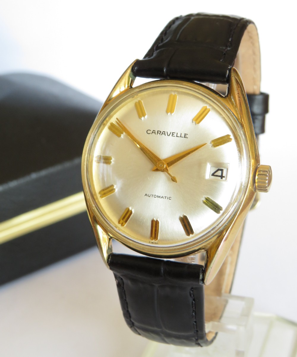 Gents Caravelle automatic wrist watch, 1963