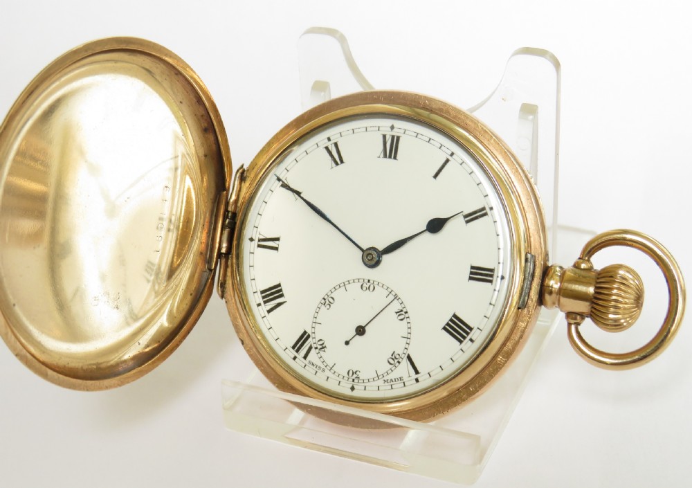 Antique Syren full hunter pocket watch