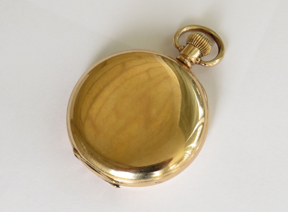 Antique Syren full hunter pocket watch View IV