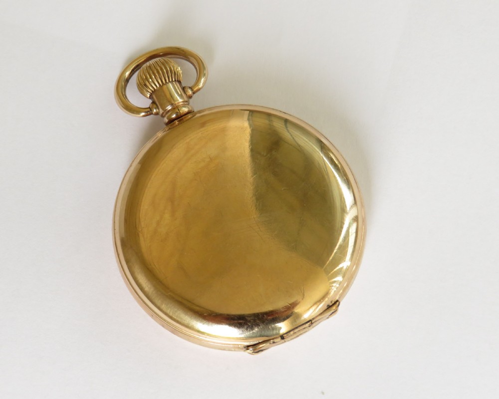Antique Syren full hunter pocket watch View V