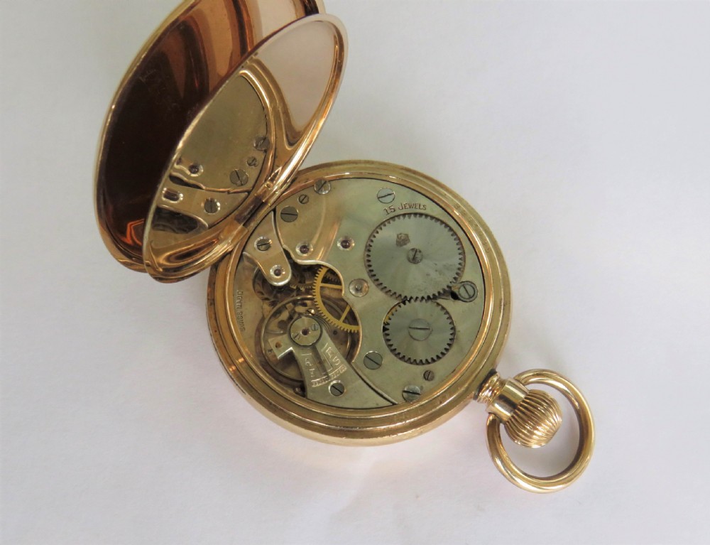 1940s 'The Bell' pocket watch by Quartier Fils View II