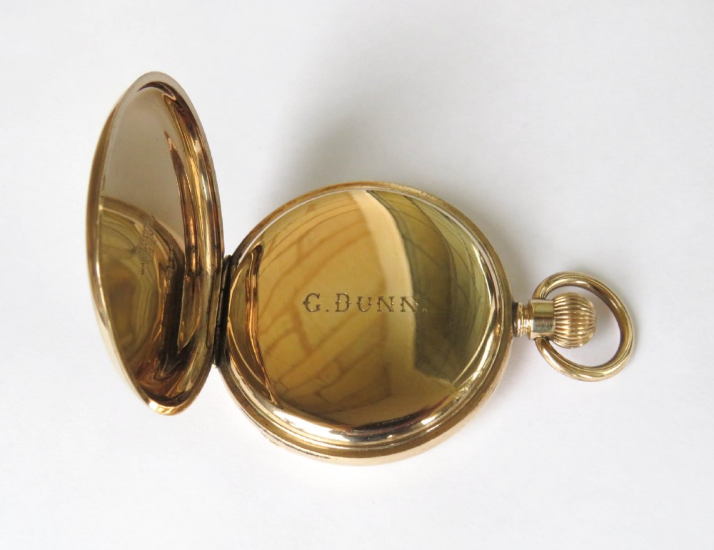1940s 'The Bell' pocket watch by Quartier Fils View III