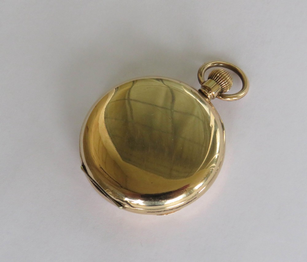 1940s 'The Bell' pocket watch by Quartier Fils View IV