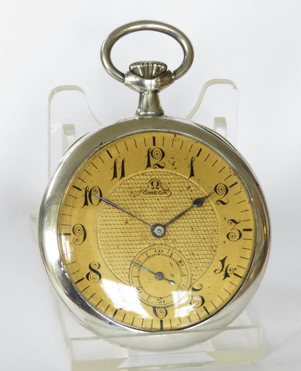 Antique Omega pocket watch View II