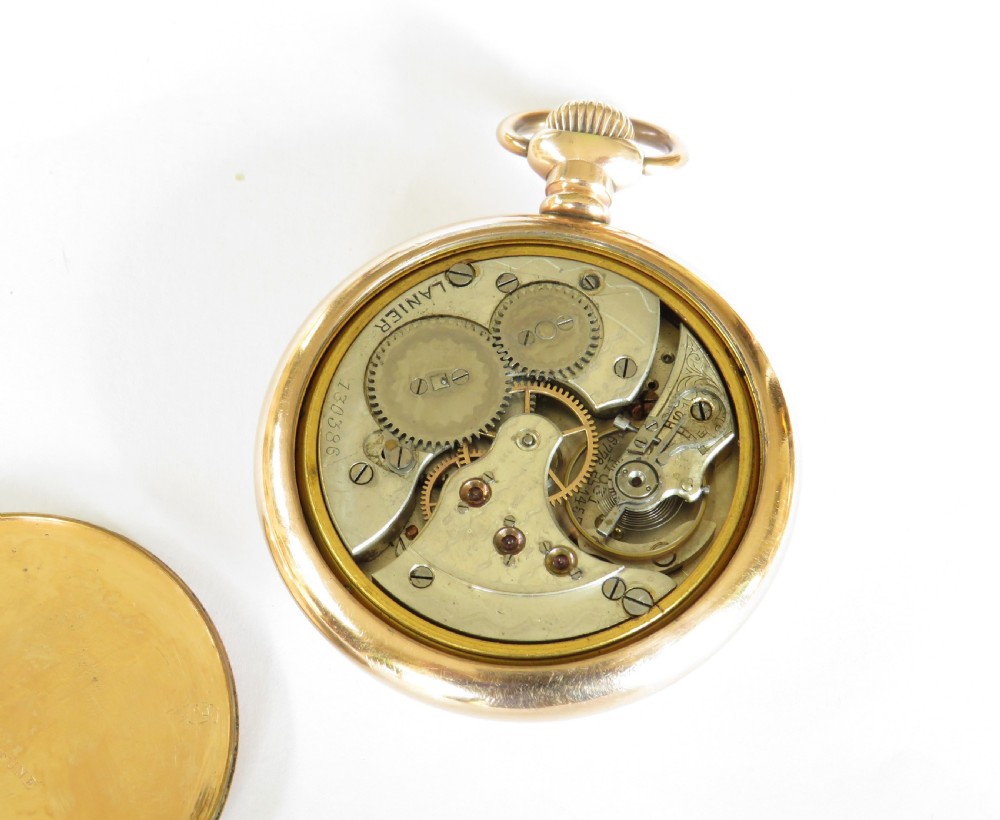1920s Swiss Lanier pocket watch from Muller & Vaucher View III