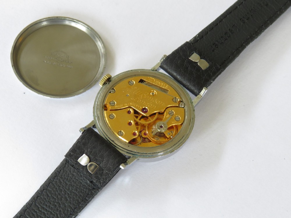 Gents early 1950s Smiths wrist watch for J W Benson View V