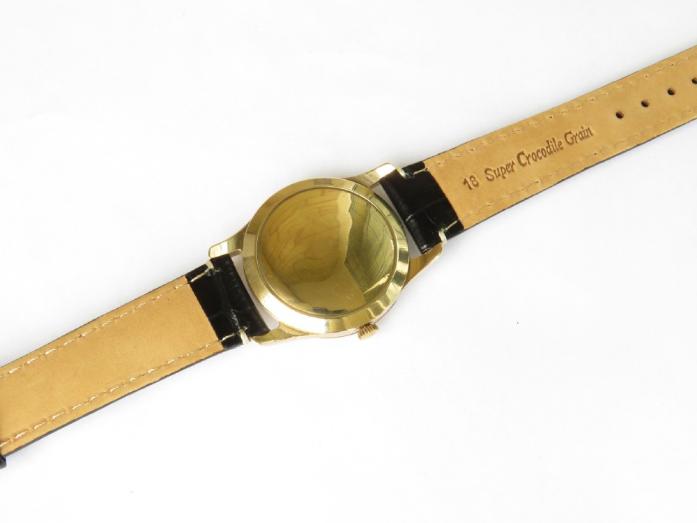 Gents 9ct gold Longines wrist watch, 1956 View IV