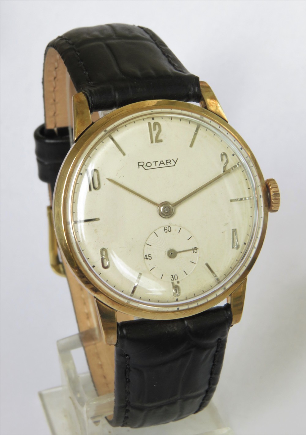 Gents 9ct gold Rotary wrist watch, 1967