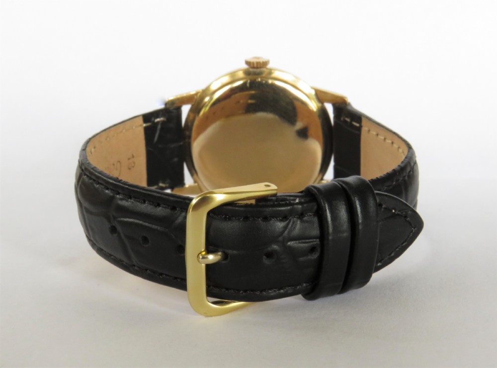 Gents 9ct gold Rotary wrist watch, 1967 View IV