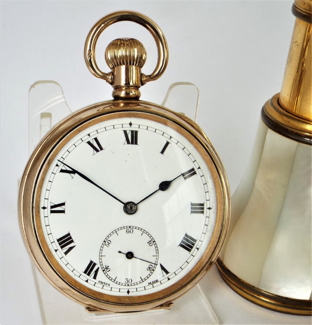 Vintage 1930s Cyma pocket watch.