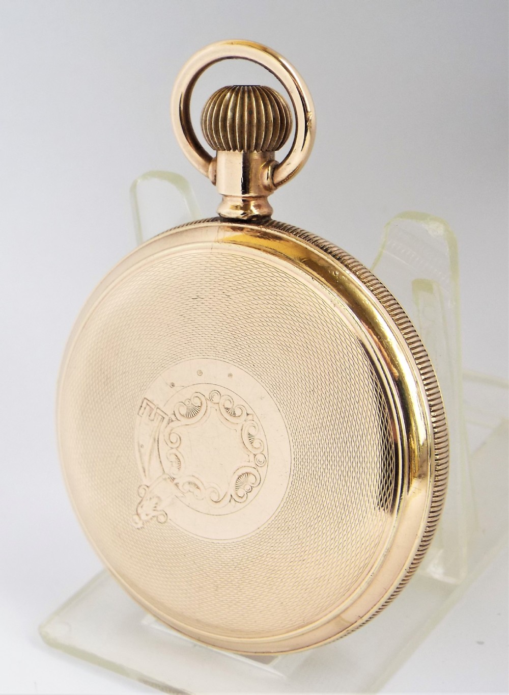 Antique 1920s Electa pocket watch. View II