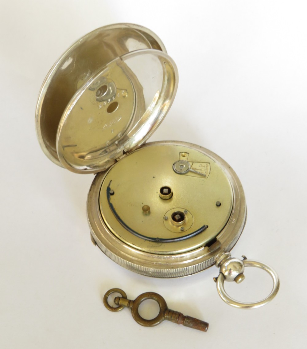 Antique silver pocket watch for Gittus of London View IV