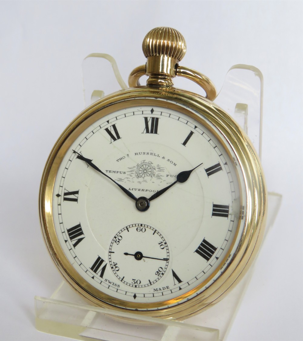 1930s Thomas Russell pocket watch