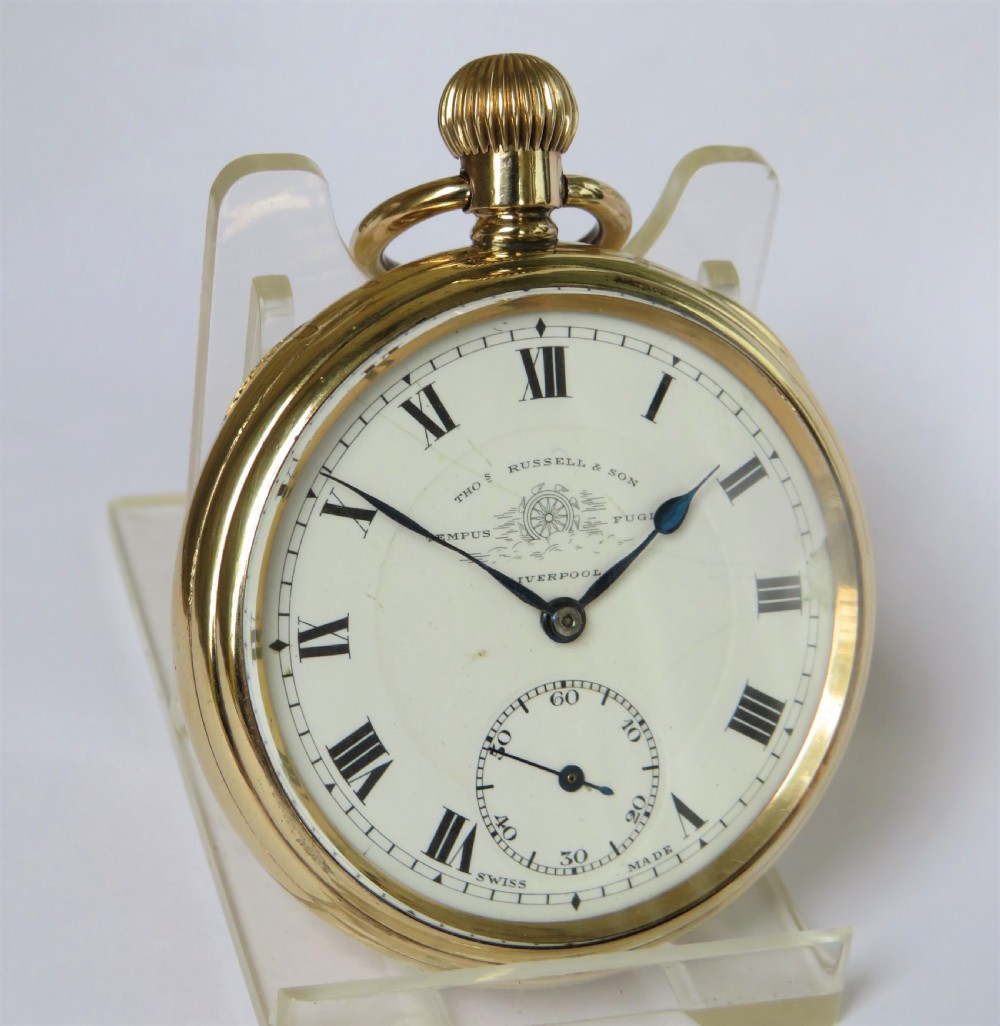 1930s Thomas Russell pocket watch View II