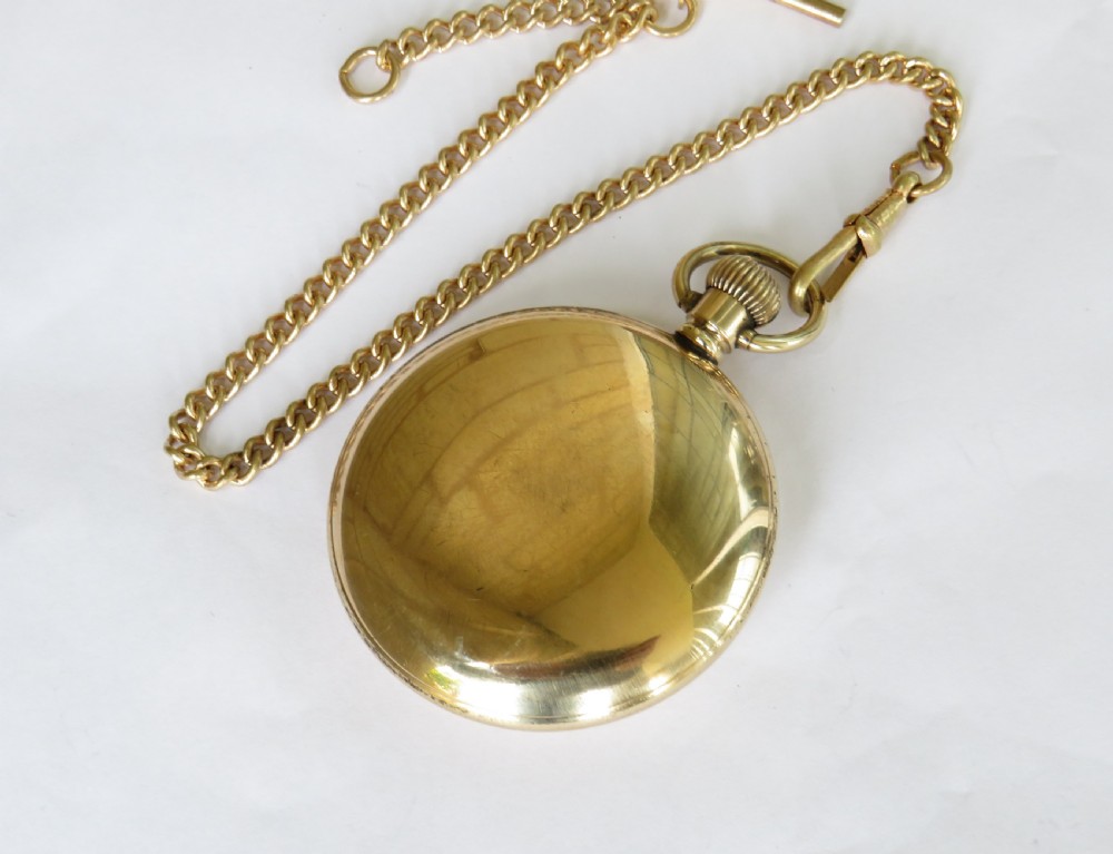 Antique Limit pocket watch and chain View IV