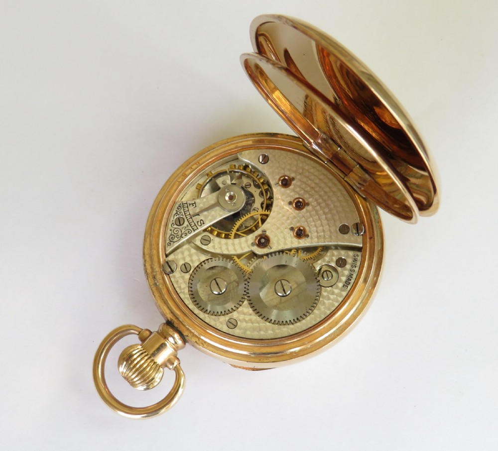 1930s Tavannes pocket watch View II