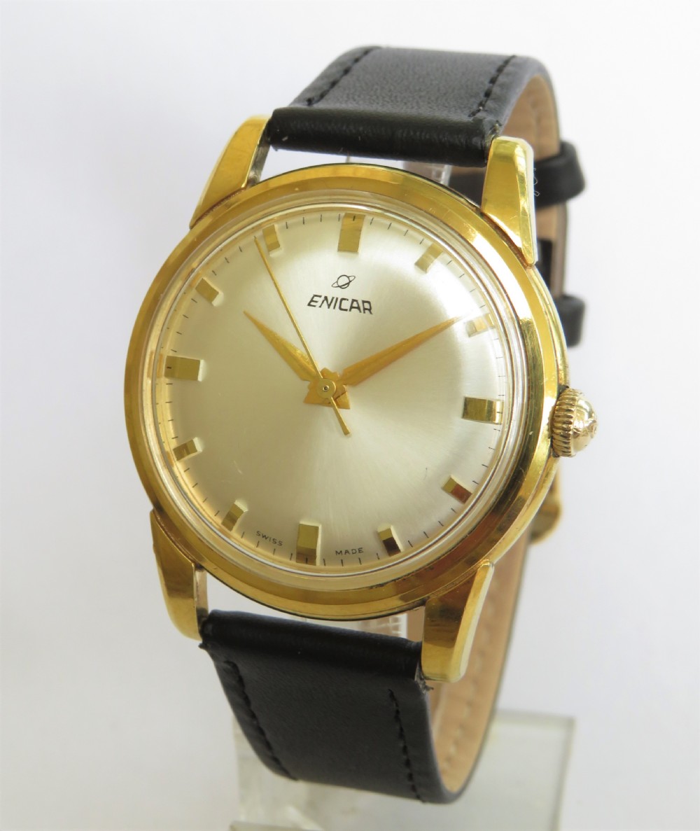 Gents Enicar Sea Pearl Ultrasonic wrist watch, c1960
