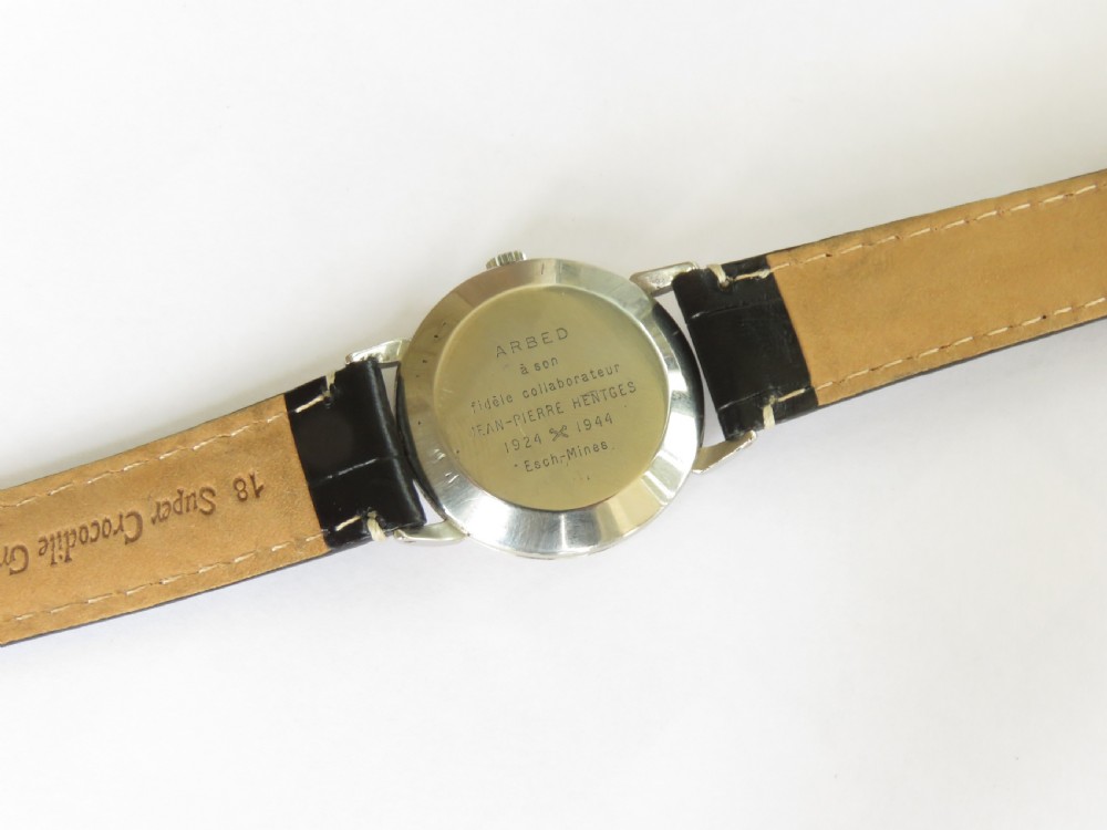 Gents 1940s Omega bumper automatic wrist watch View IV