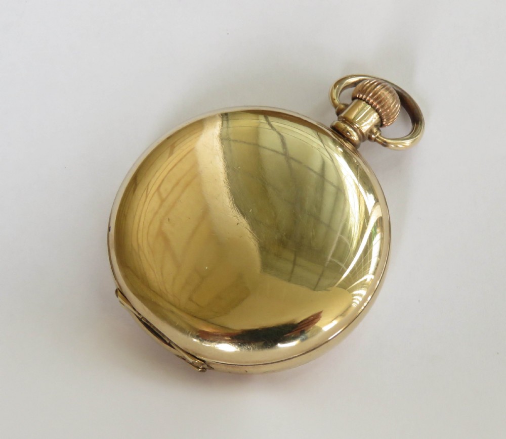 1918 Elgin full hunter pocket watch View IV