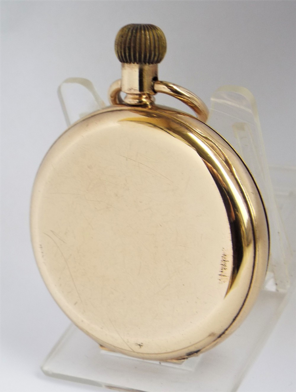 An antique Limit full hunter pocket watch. View II