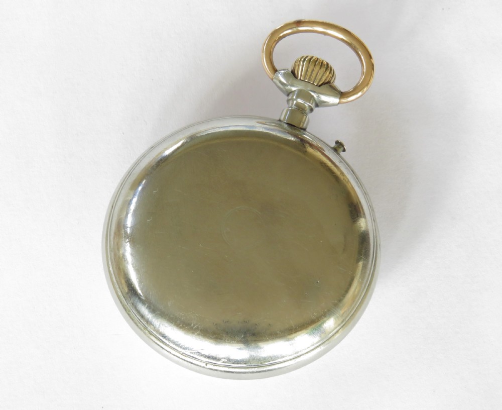 Antique Wille Frères Roskopf pocket watch View IV