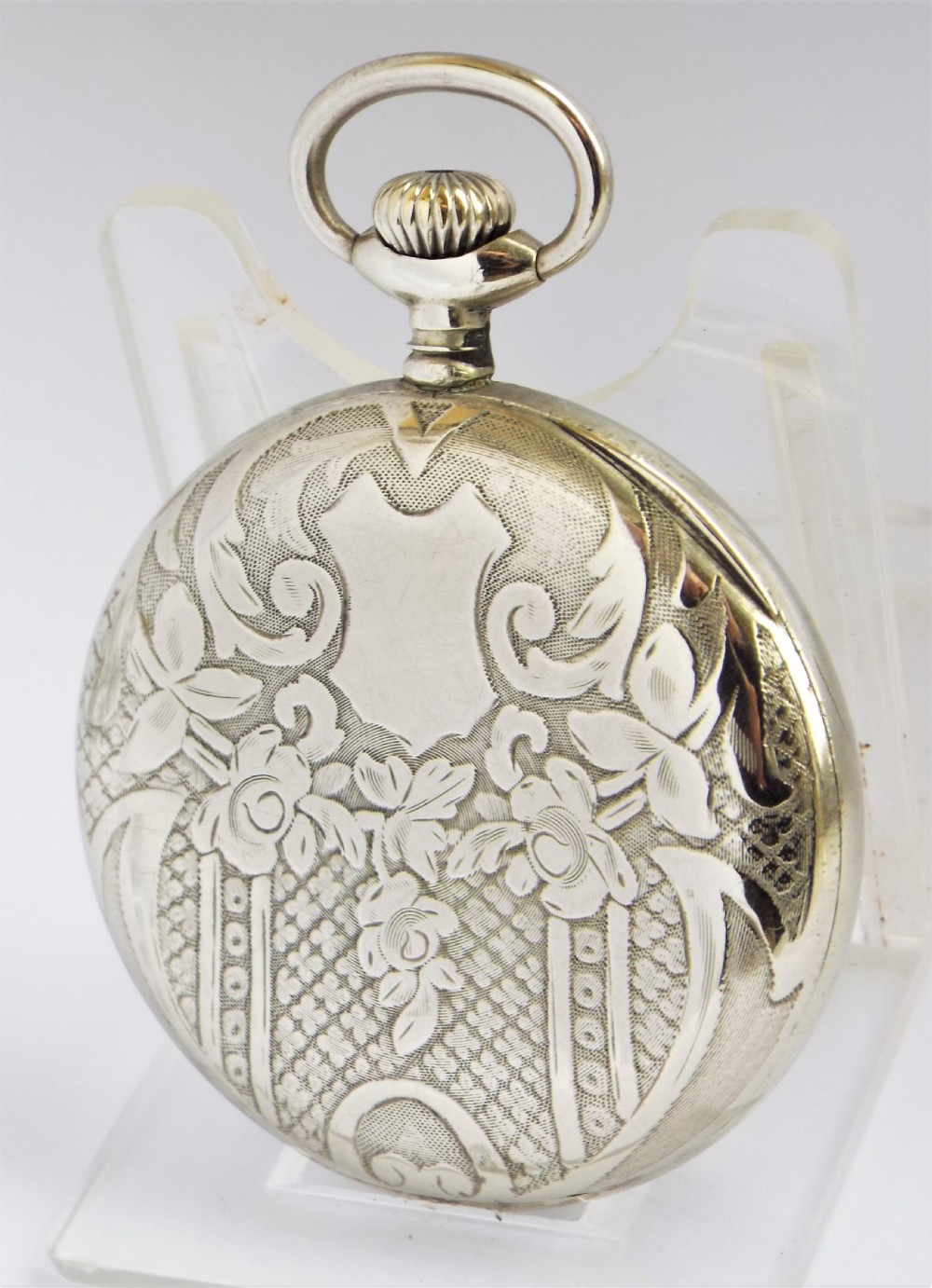 A 1910s Swiss pocket watch , H Perrin, Nevers. View II