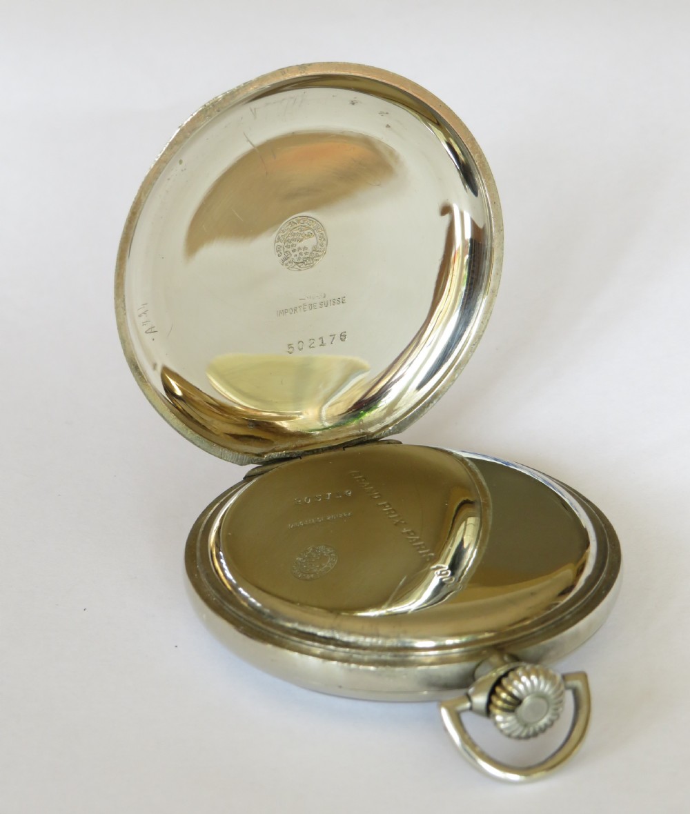Antique Zenith pocket watch View III
