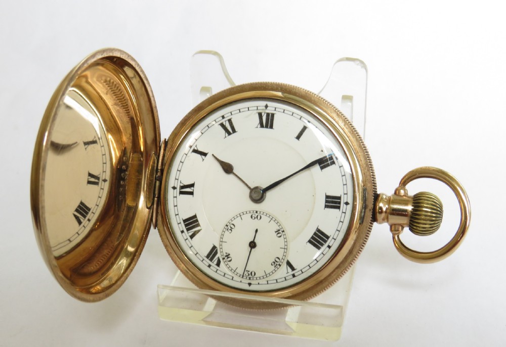 Antique Pluto full hunter pocket watch.