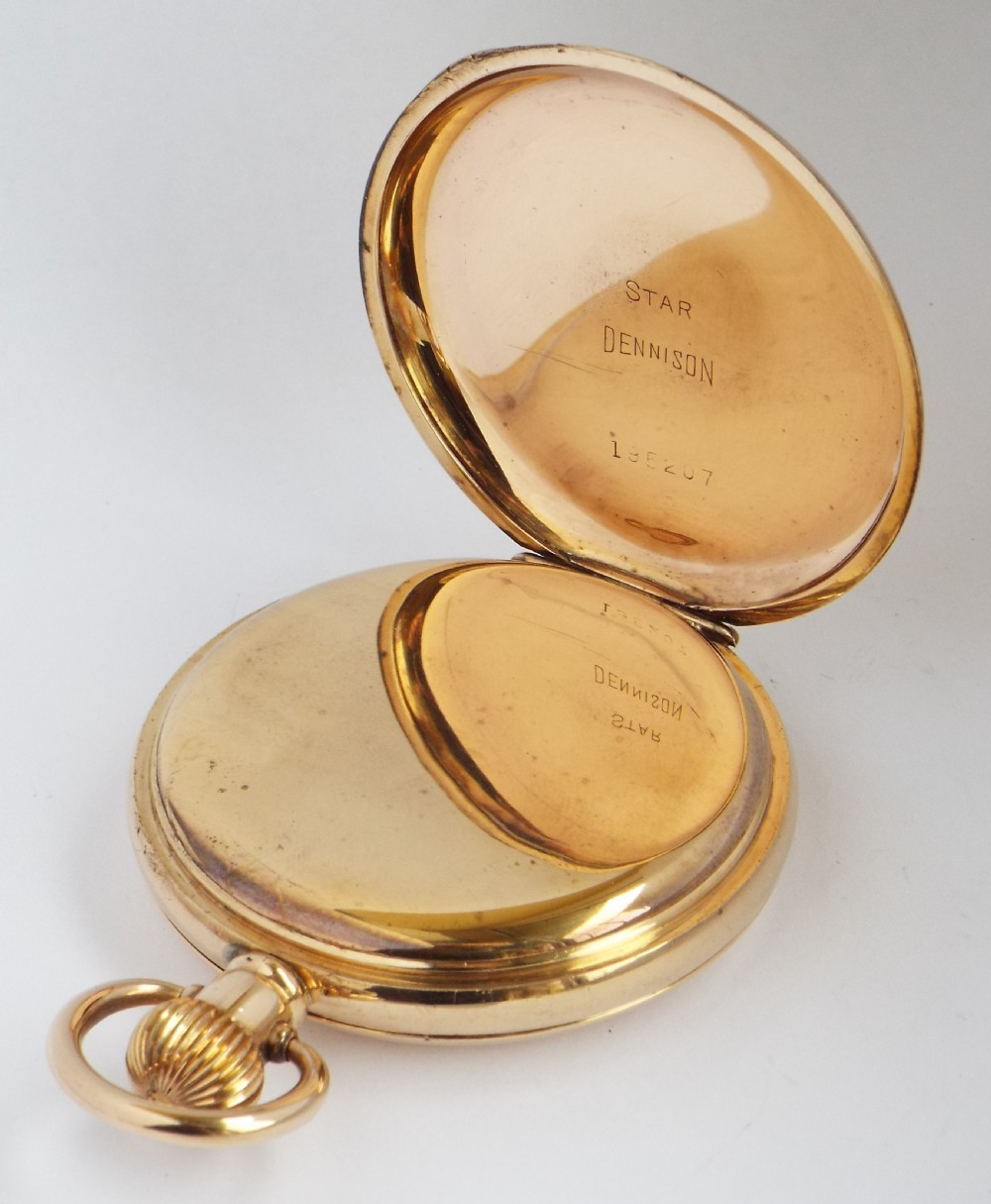 1926 Waltham full hunter pocket watch. View IV